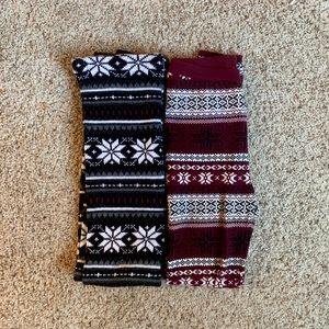 Soft Fall/Winter Holiday Leggings